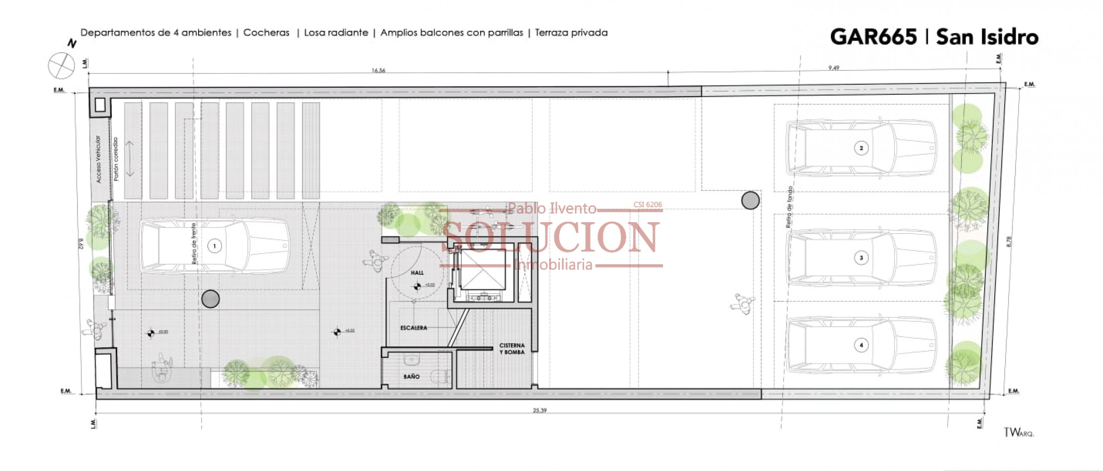GARIBALDI 665 Pre Venta  3 DORMITORIOS
